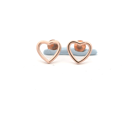 Rosegold Heart Earring
