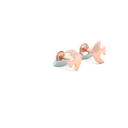Rosegold Fish Earring