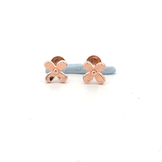 Flower Rosegold Earring