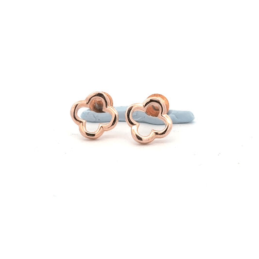 Flower Rosegold Earring