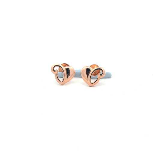 Heart Rosegold Earring