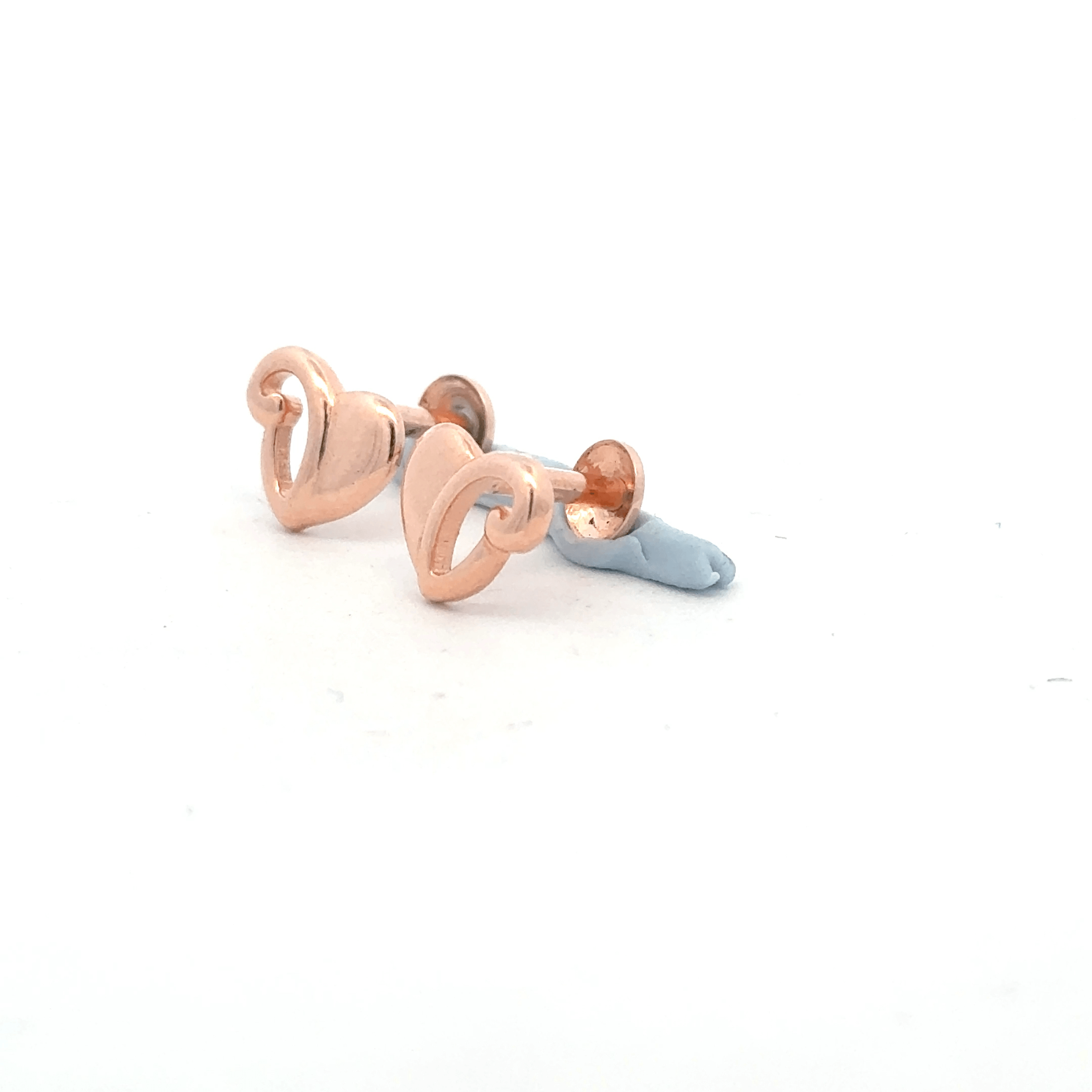 Heart Rosegold Earring