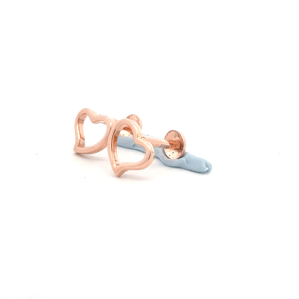 Heart Rosegold Earring