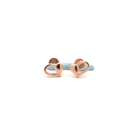 Heart Rosegold Earring
