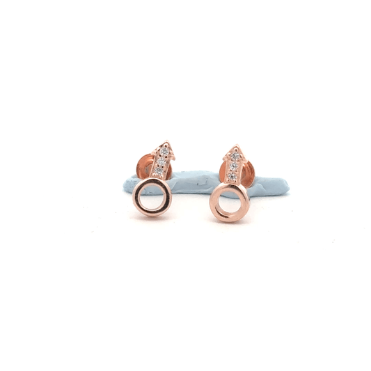 Arrow Rosegold Earring