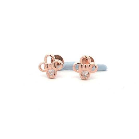 Flower Rosegold Earring