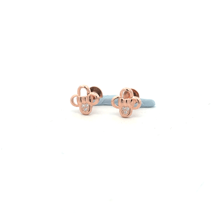Flower Rosegold Earring