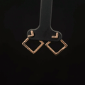 Double way Square Earrings