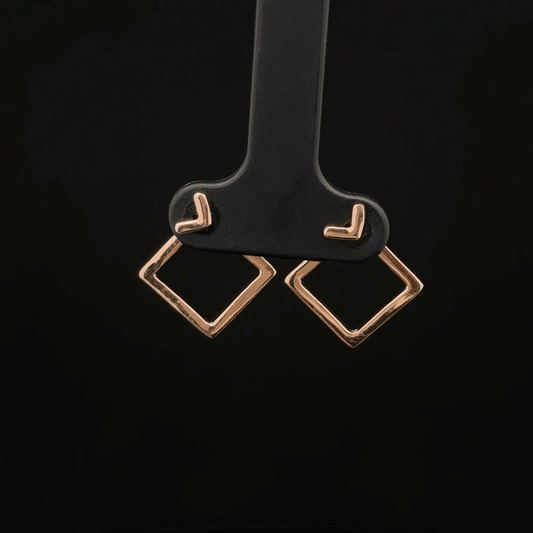 Double way Square Earrings