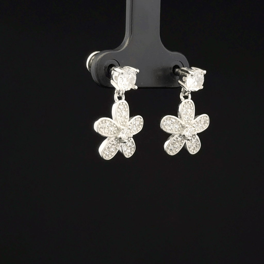 Floral Dangle Earrings