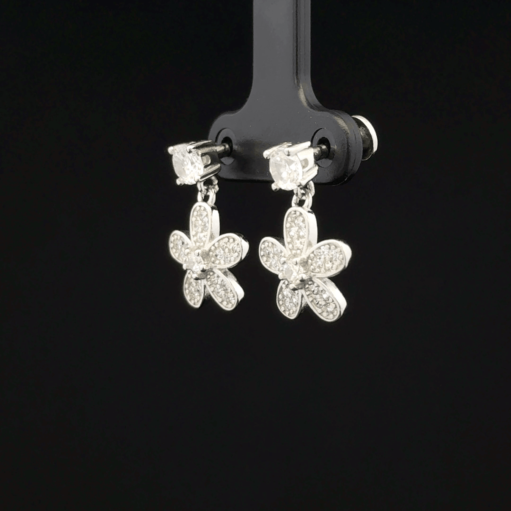 Floral Dangle Earrings