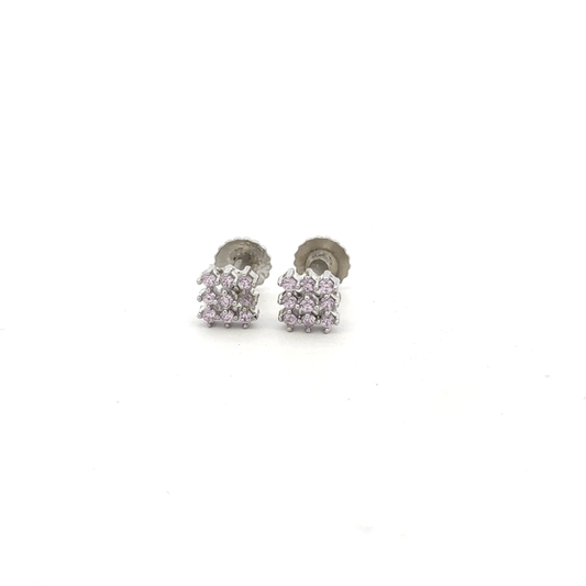 Violet Multistone Earring