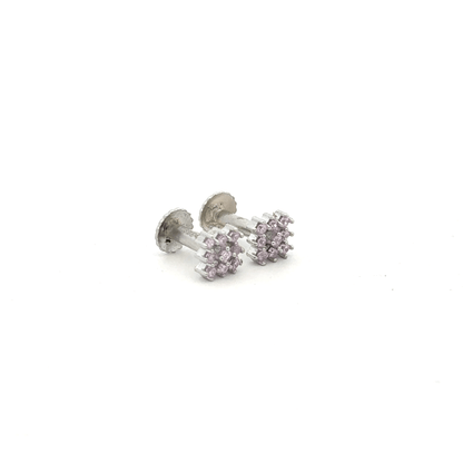 Violet Multistone Earring