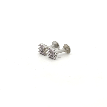Violet Multistone Earring