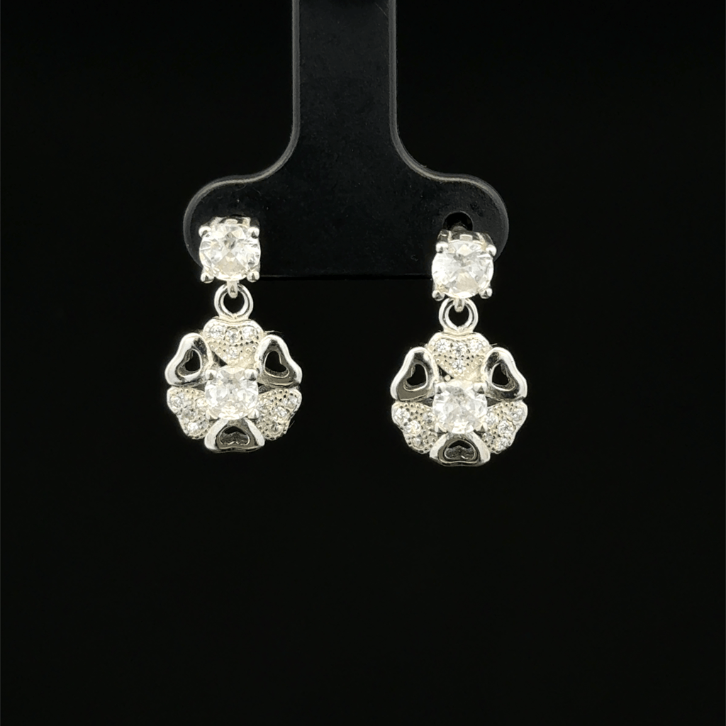 Prism Petal Drops earrings