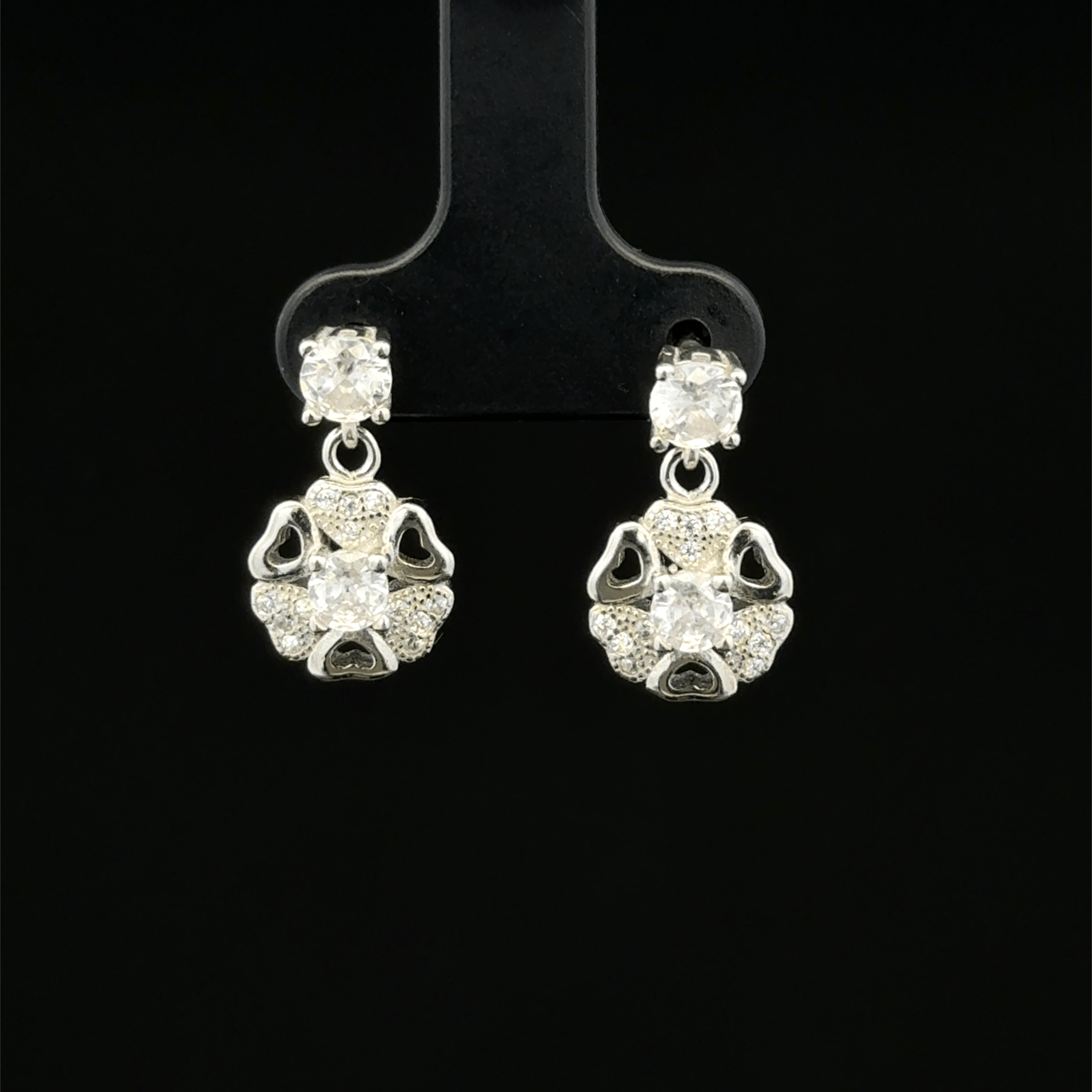Prism Petal Drops earrings