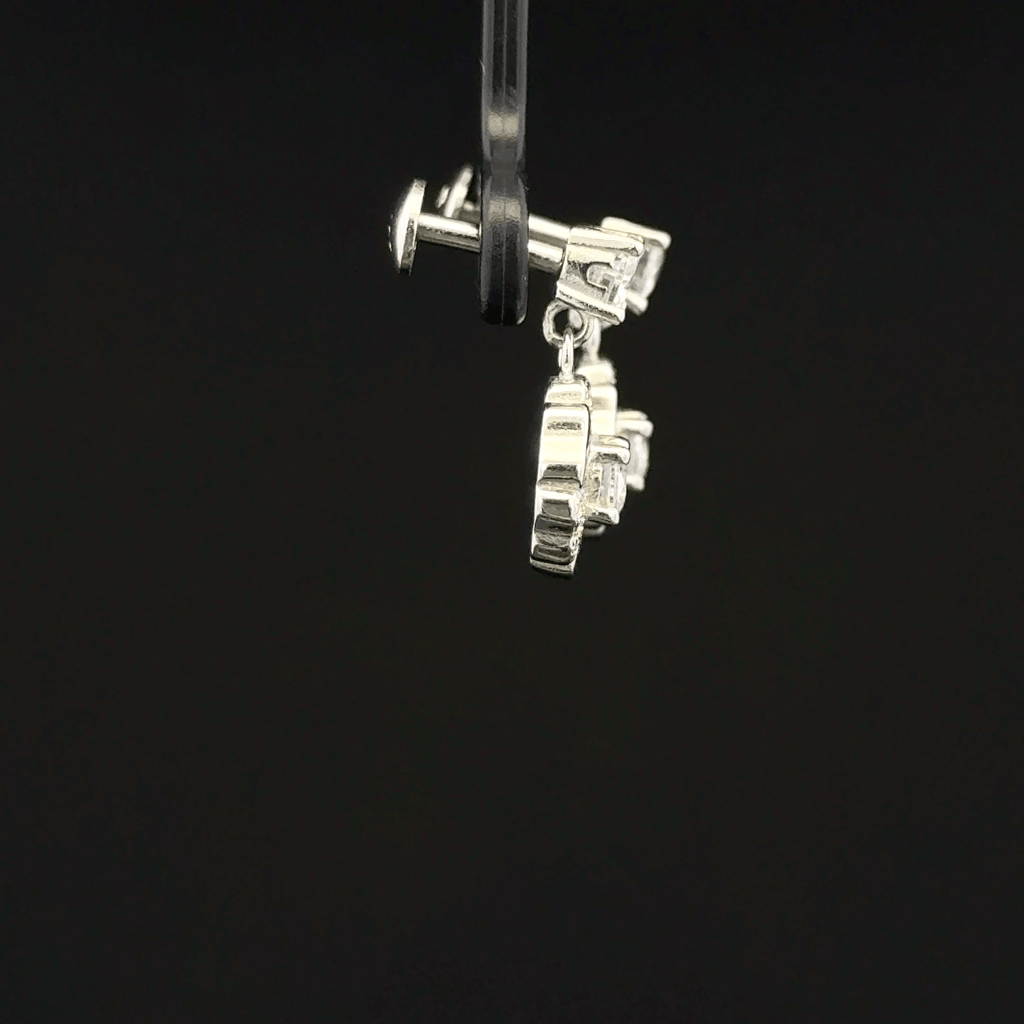 Prism Petal Drops earrings