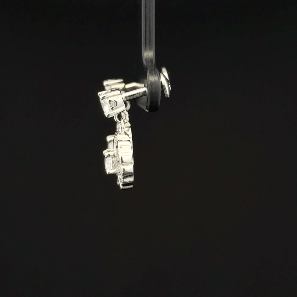 Prism Petal Drops earrings