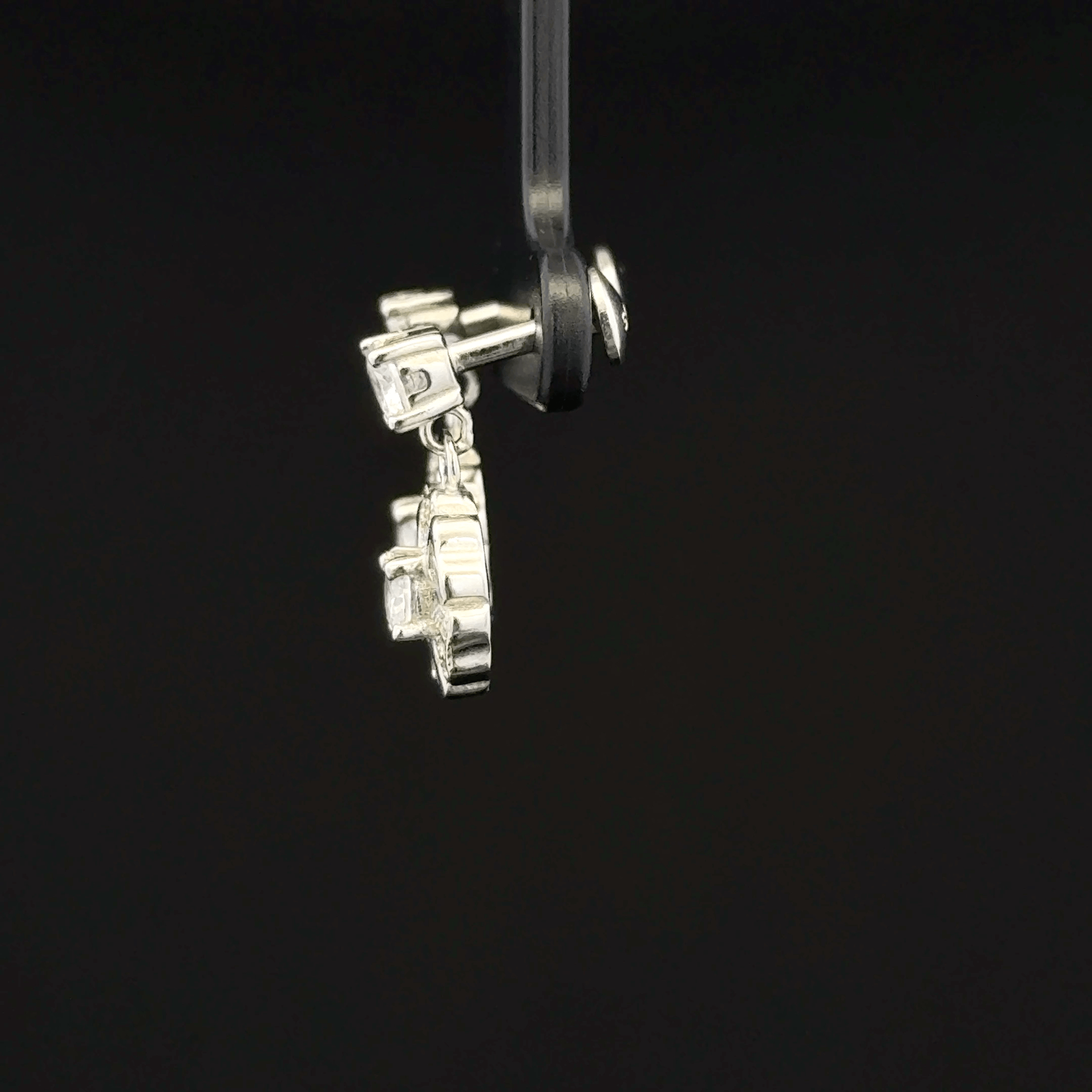 Prism Petal Drops earrings