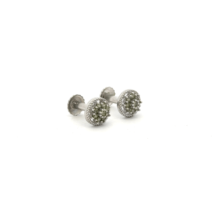 Green Multistone Earring