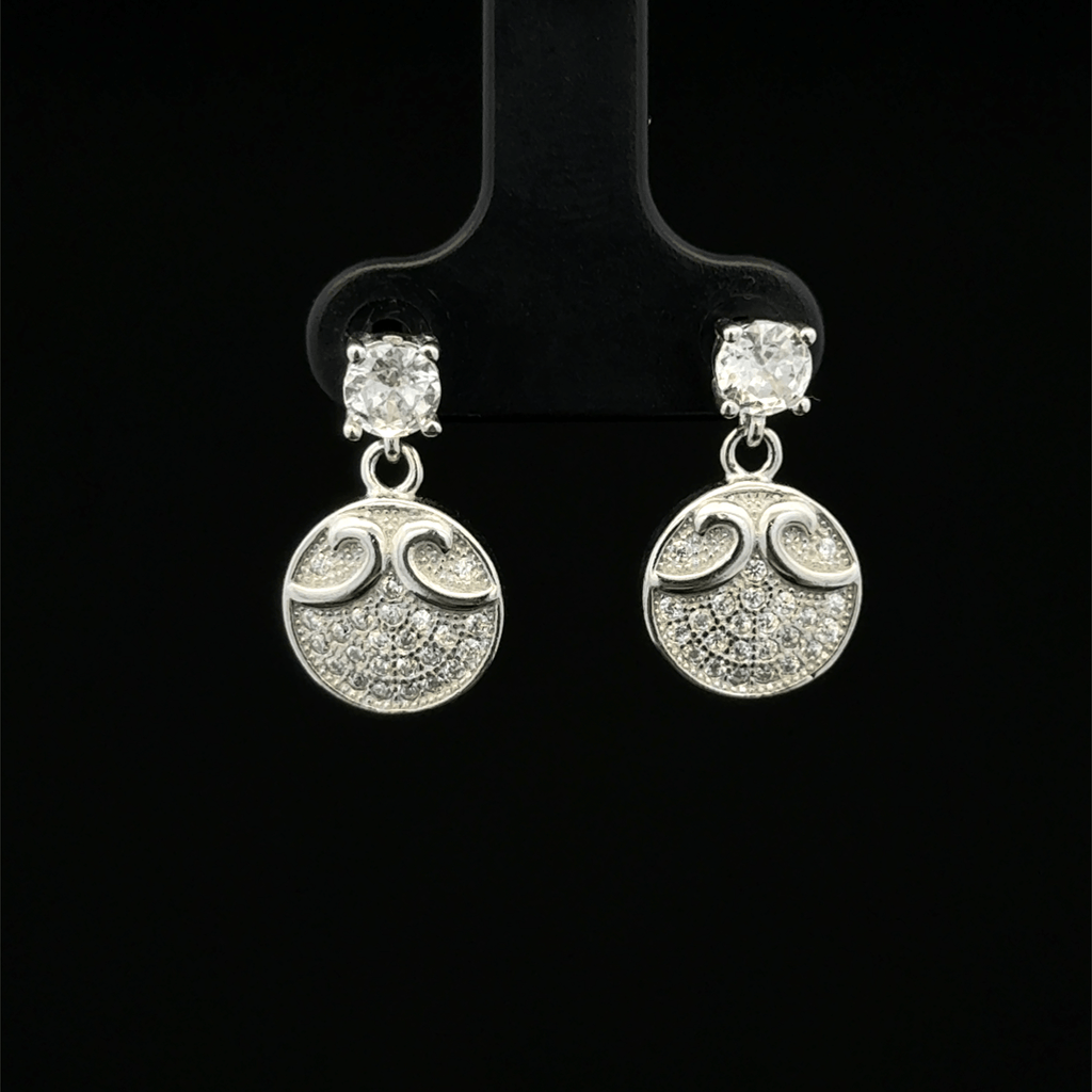 Celestial Wave Drops earrings