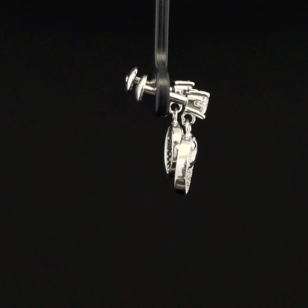 Celestial Wave Drops earrings