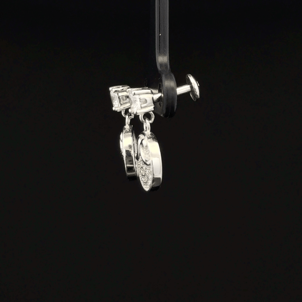 Celestial Wave Drops earrings