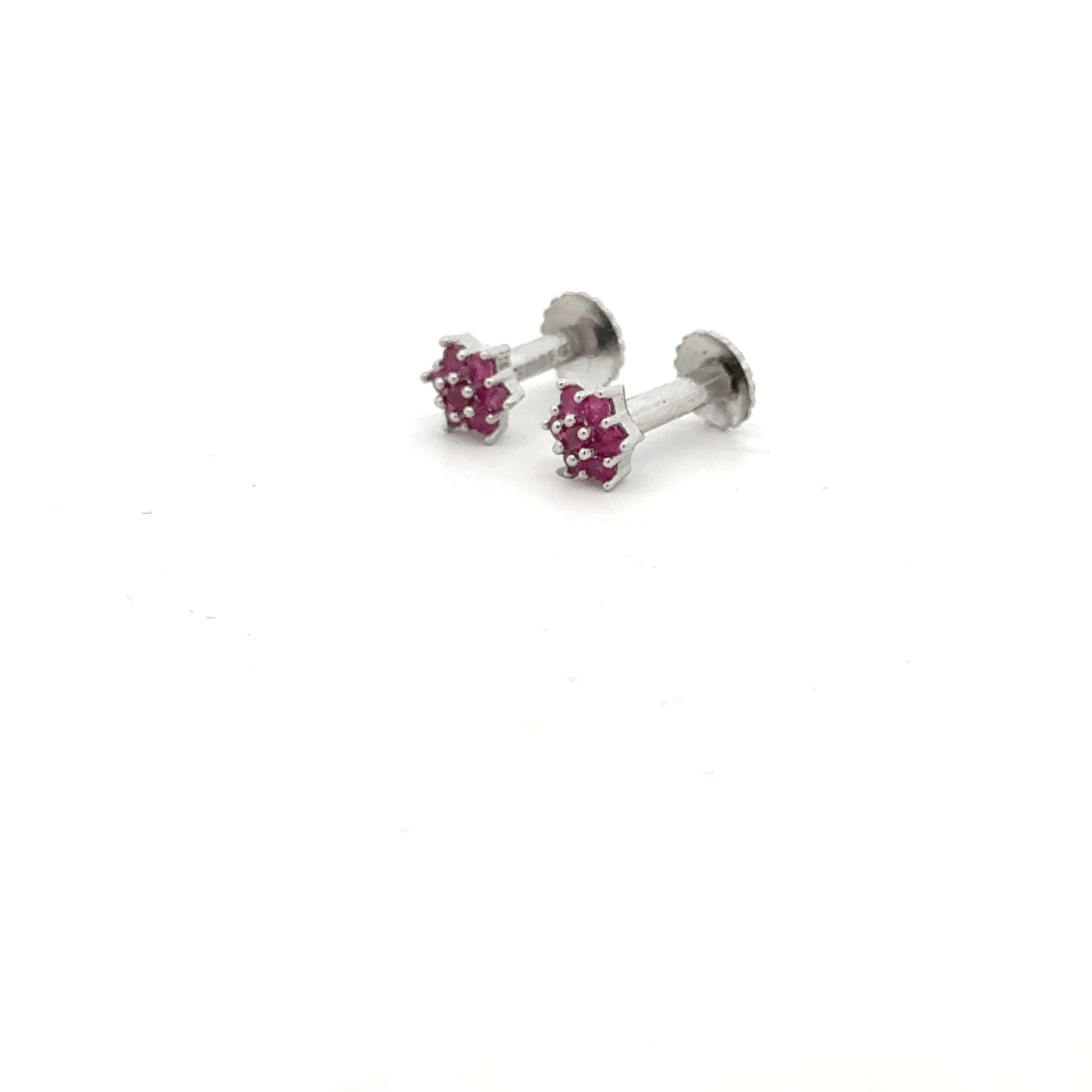 Star Red Earrings
