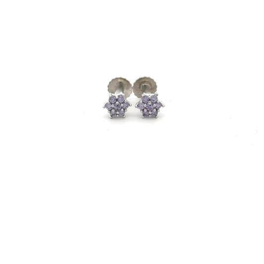 Star Violet Earrings