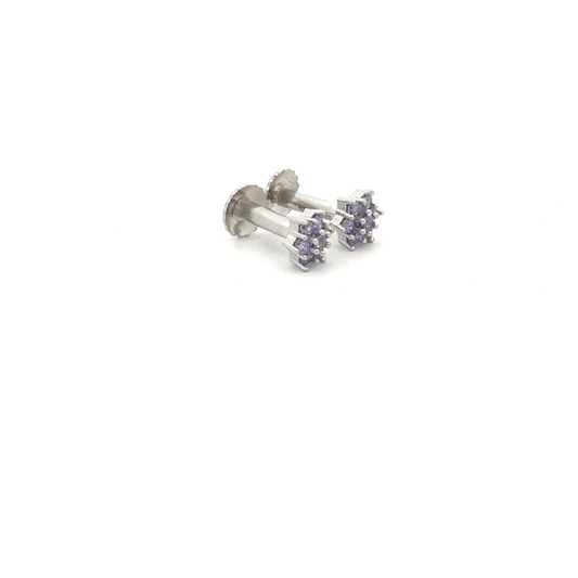 Star Violet Earrings