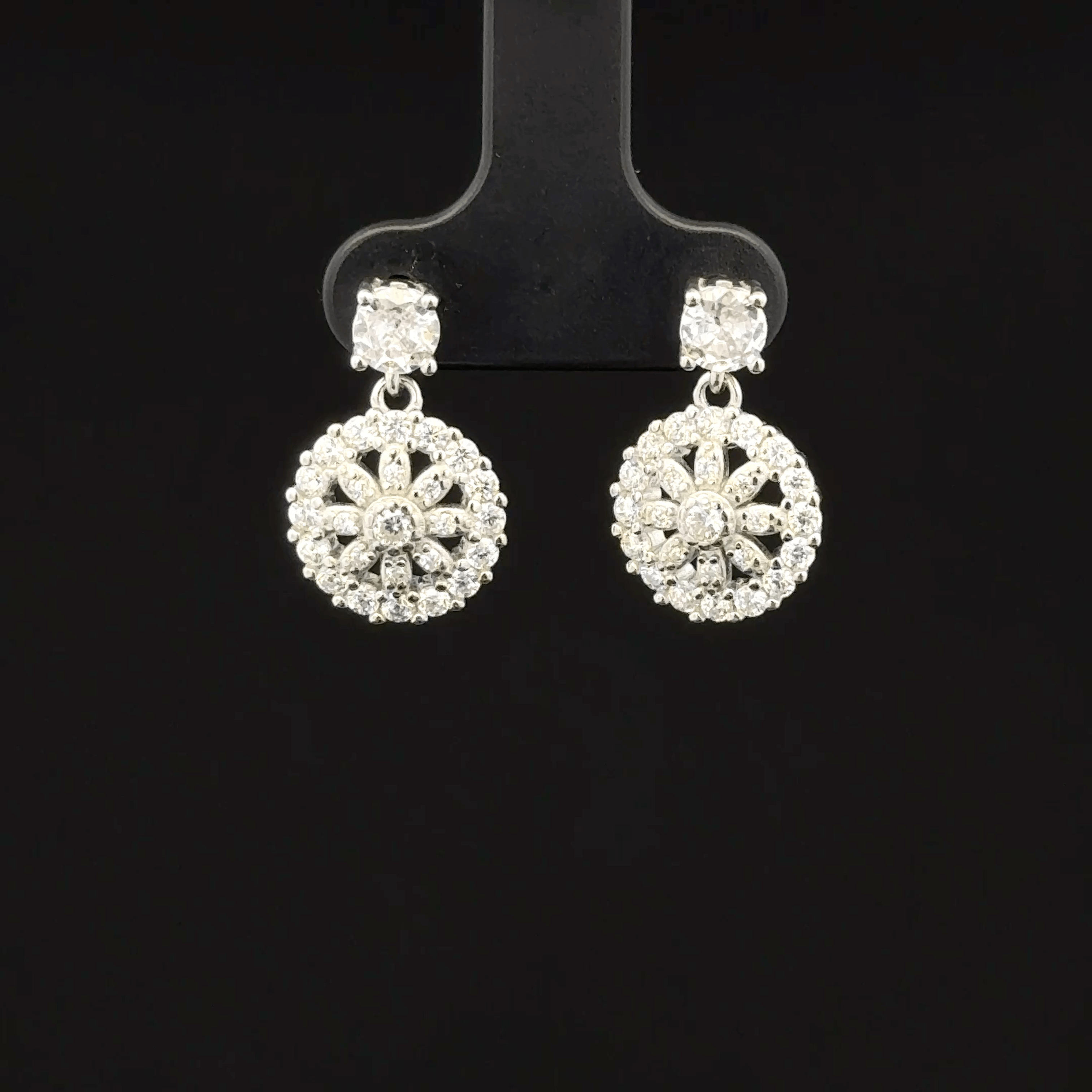 Flora Bloom Medallions earrings