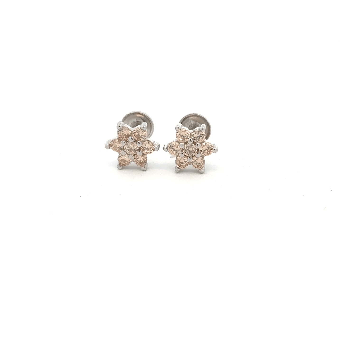 Star Light Orange Earrings