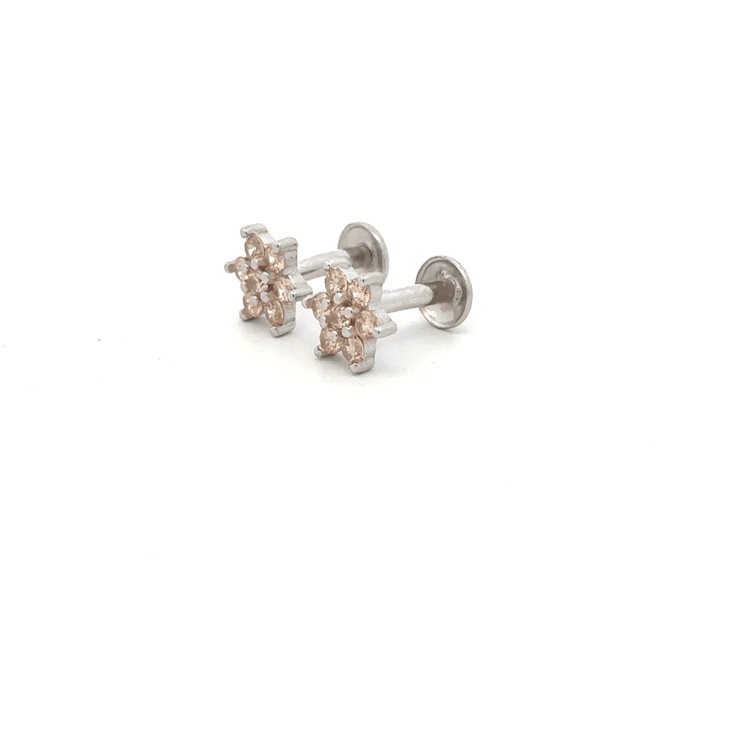 Star Light Orange Earrings