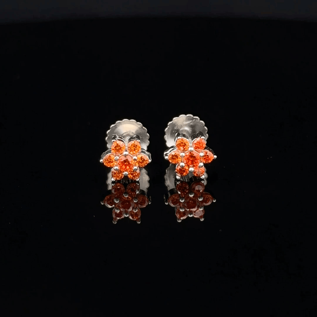 Sunset Flora Accents earrings