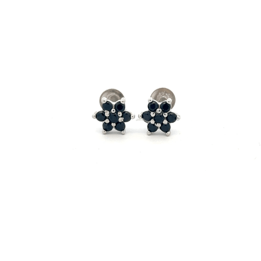 Satdani Black Stone Earrings