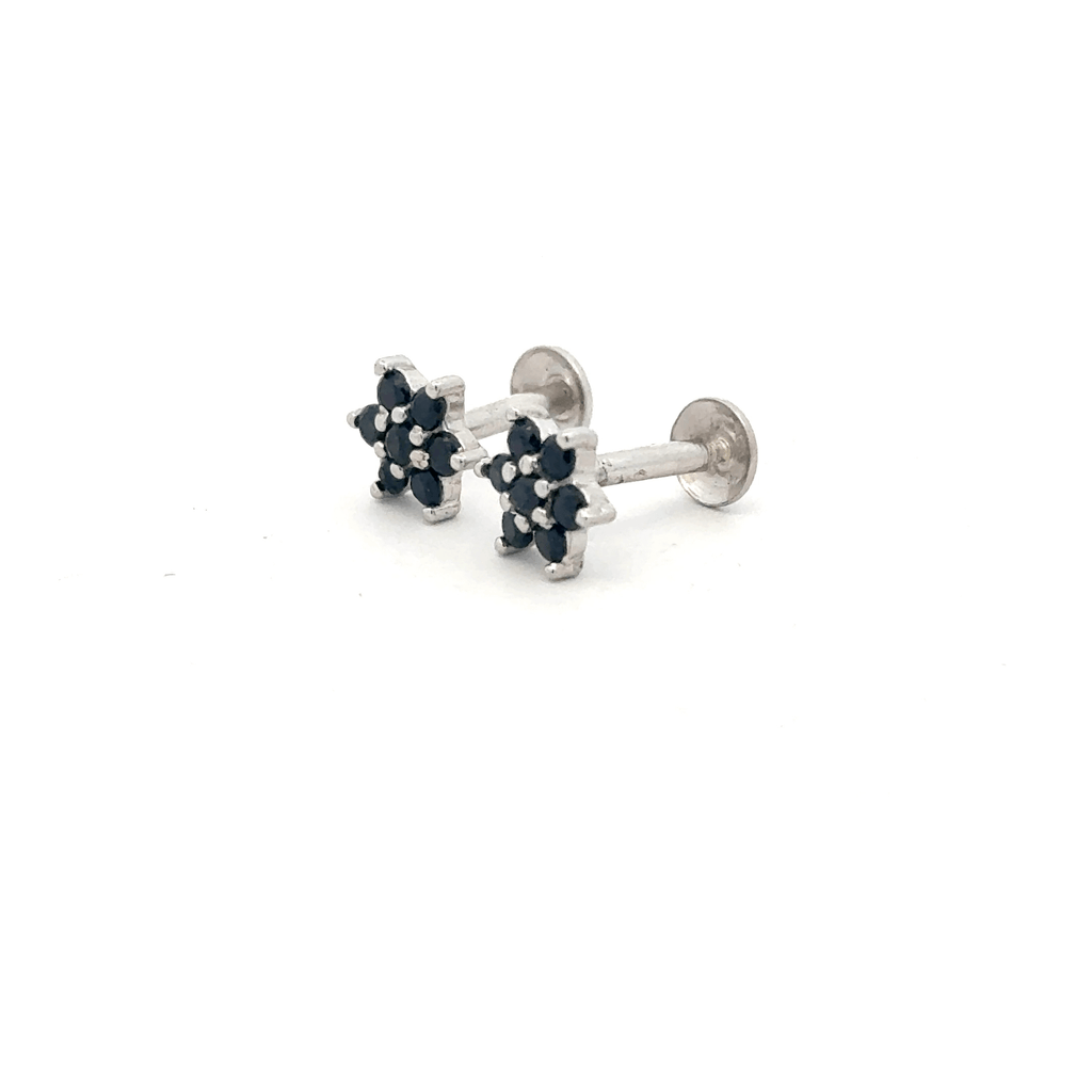 Satdani Black Stone Earrings