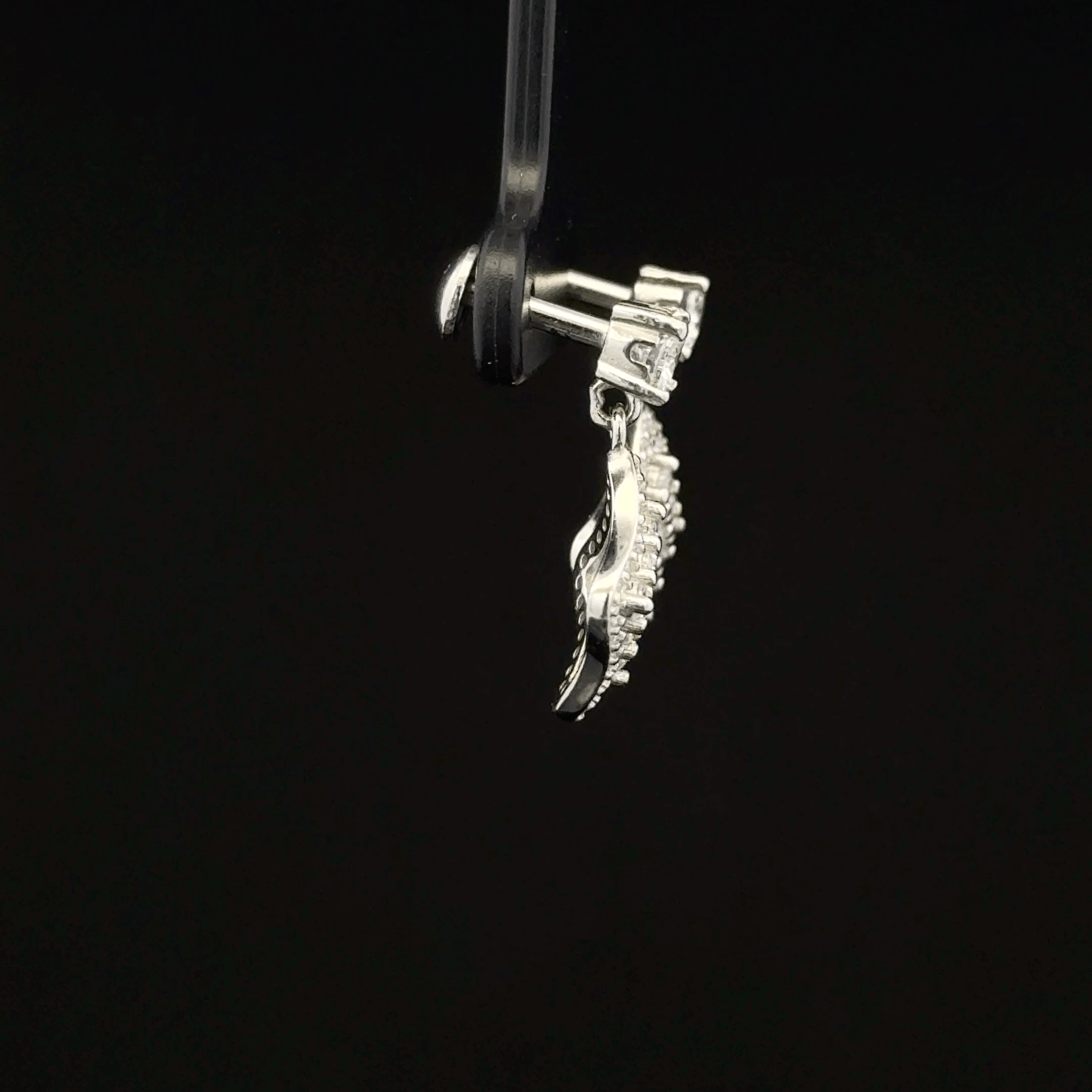 Aura Geometric Drops earrings
