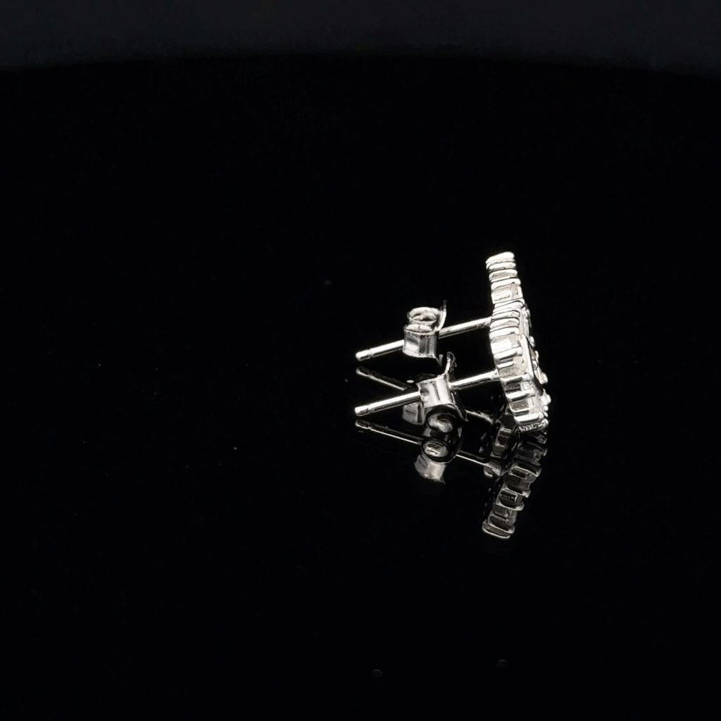 The Square Mosaic Starburst earrings