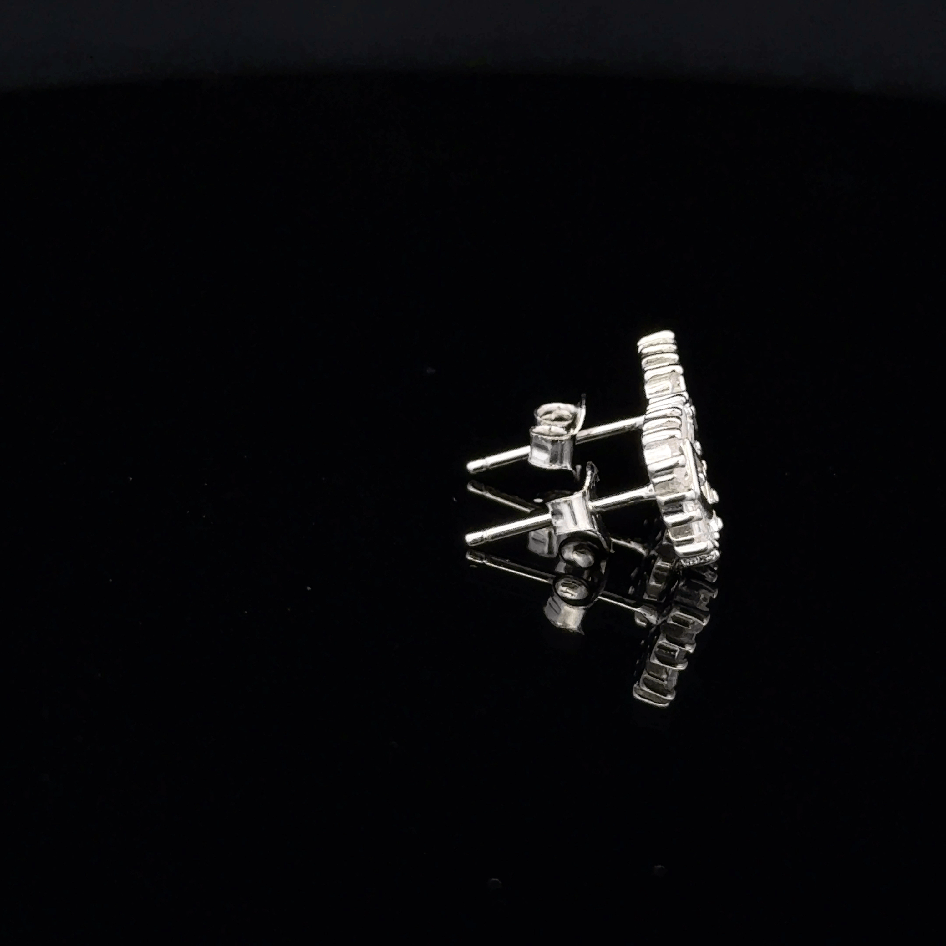 The Square Mosaic Starburst earrings