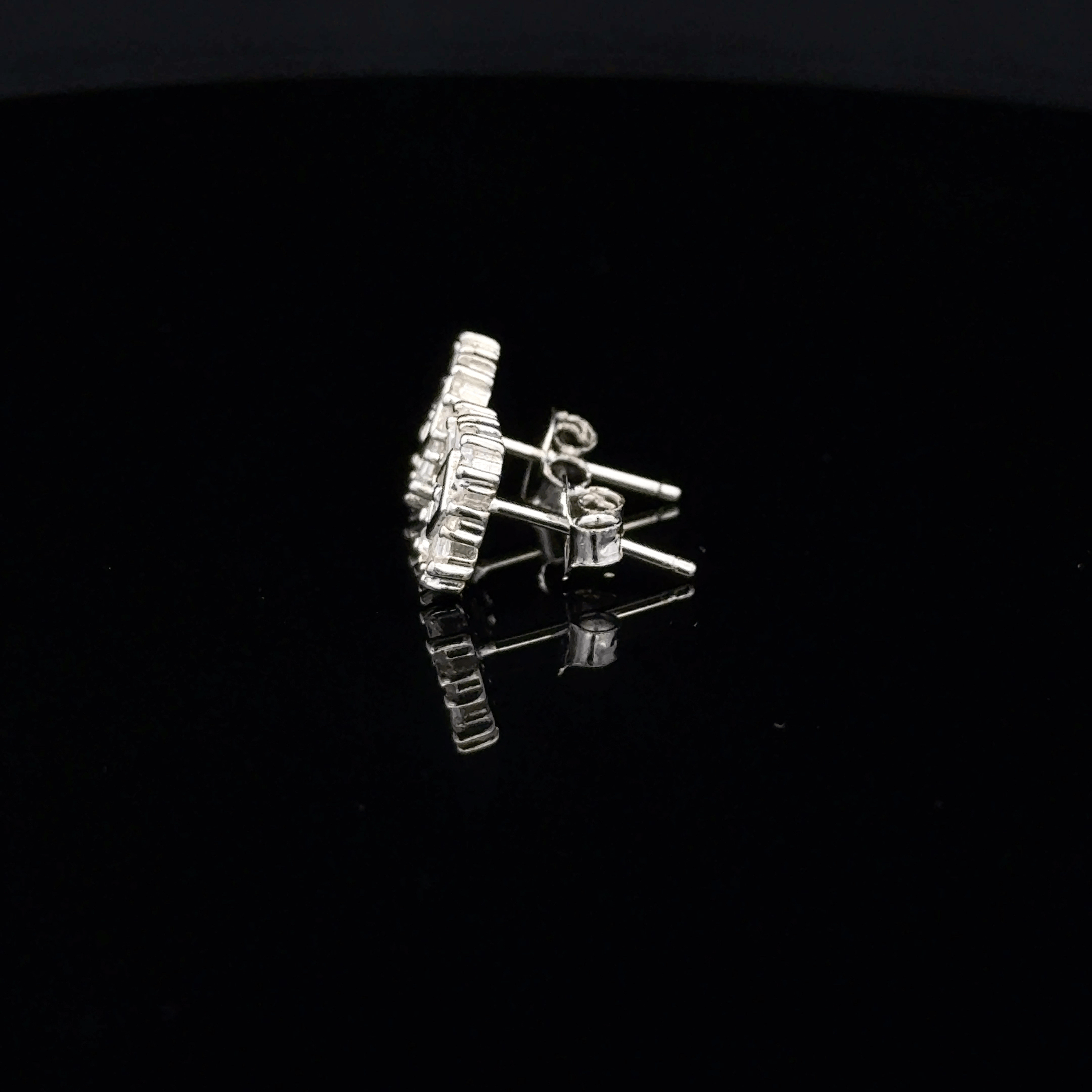 The Square Mosaic Starburst earrings
