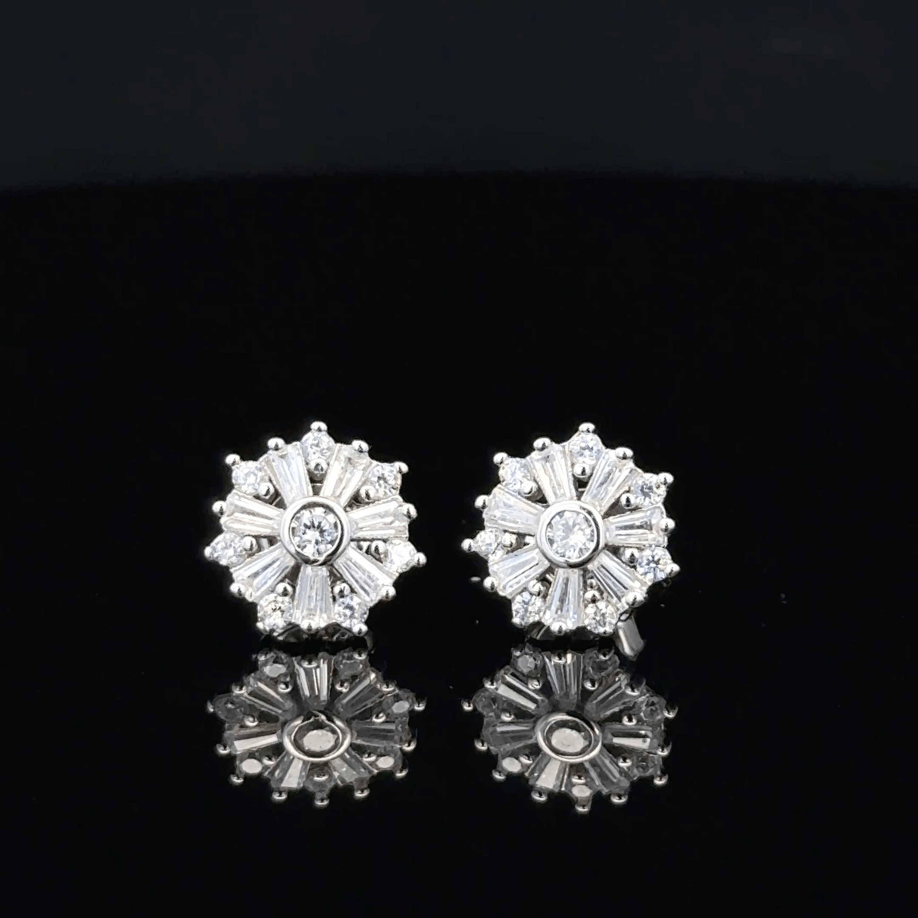 Imperial Sunburst Studs earrings