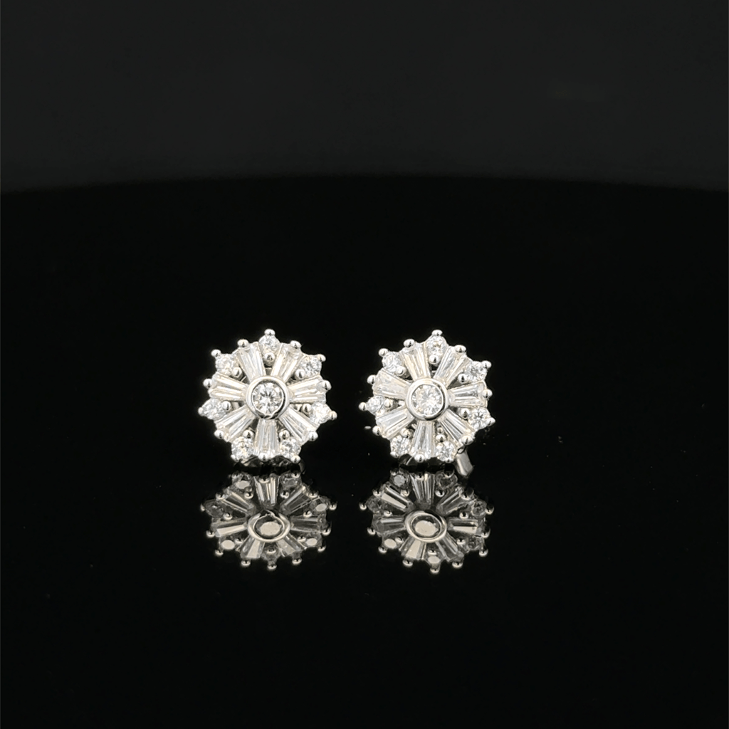 Imperial Sunburst Studs earrings