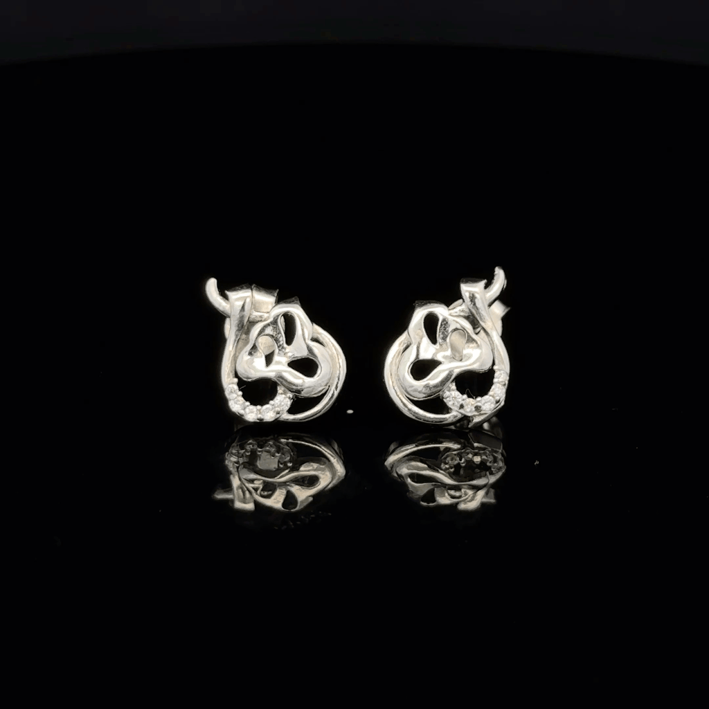 Imperial Ribbon Studs earrings