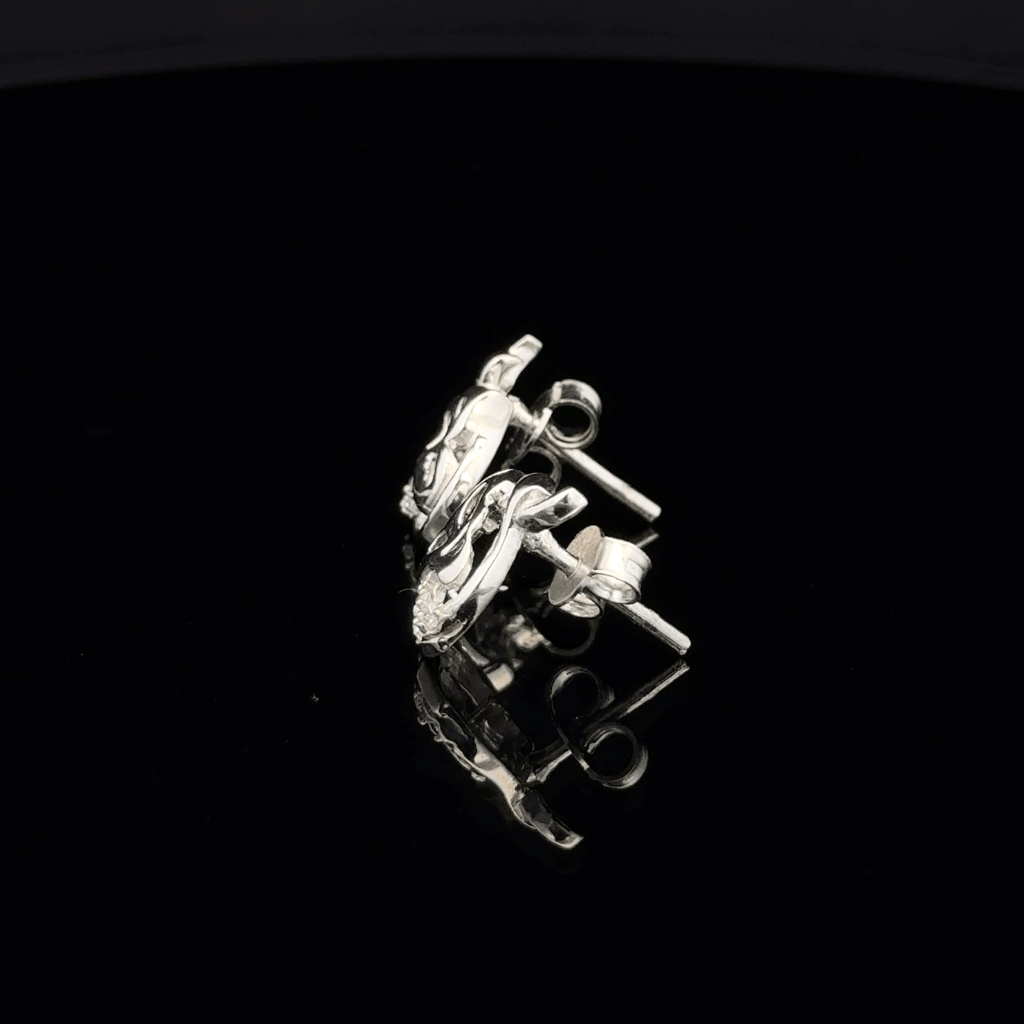Imperial Ribbon Studs earrings