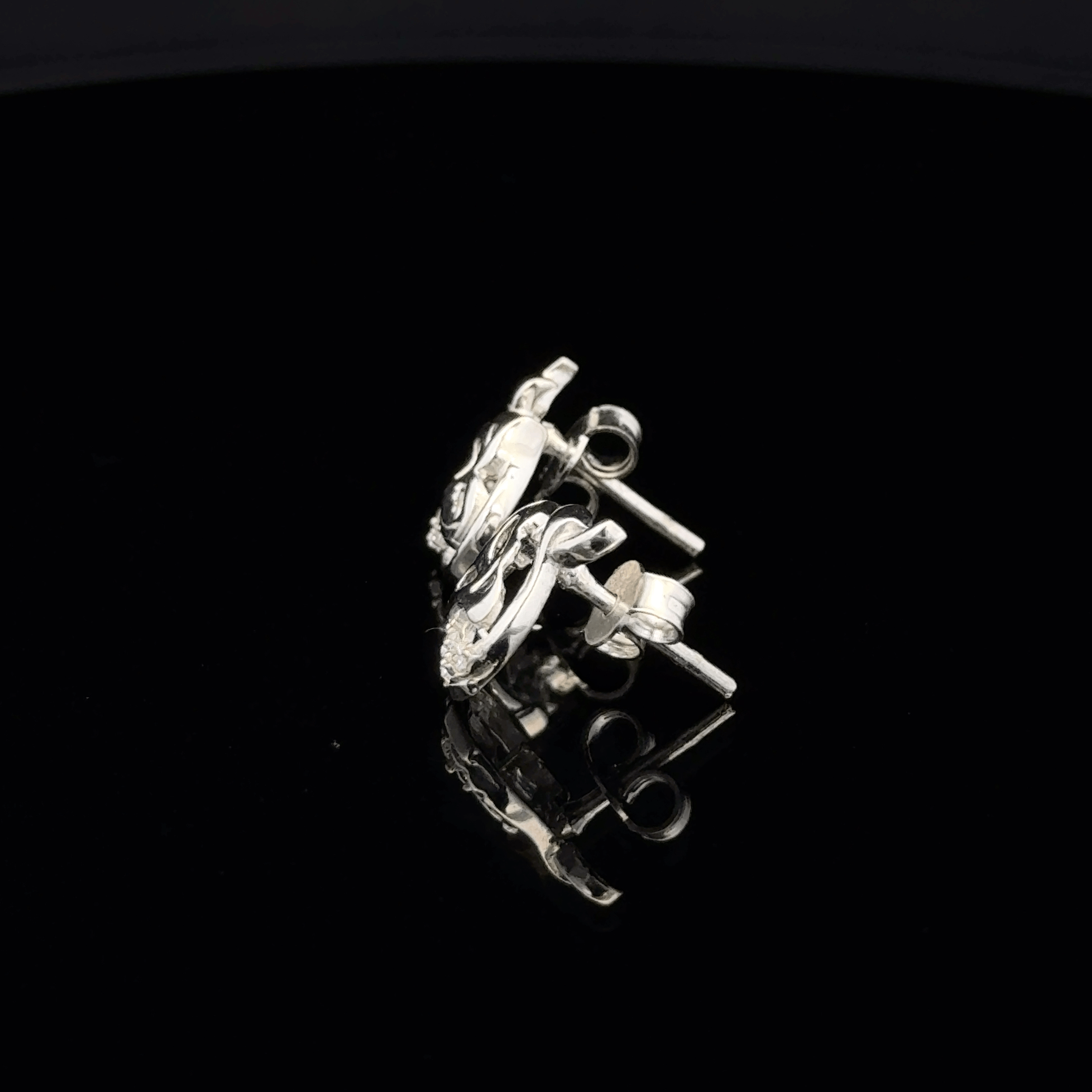 Imperial Ribbon Studs earrings
