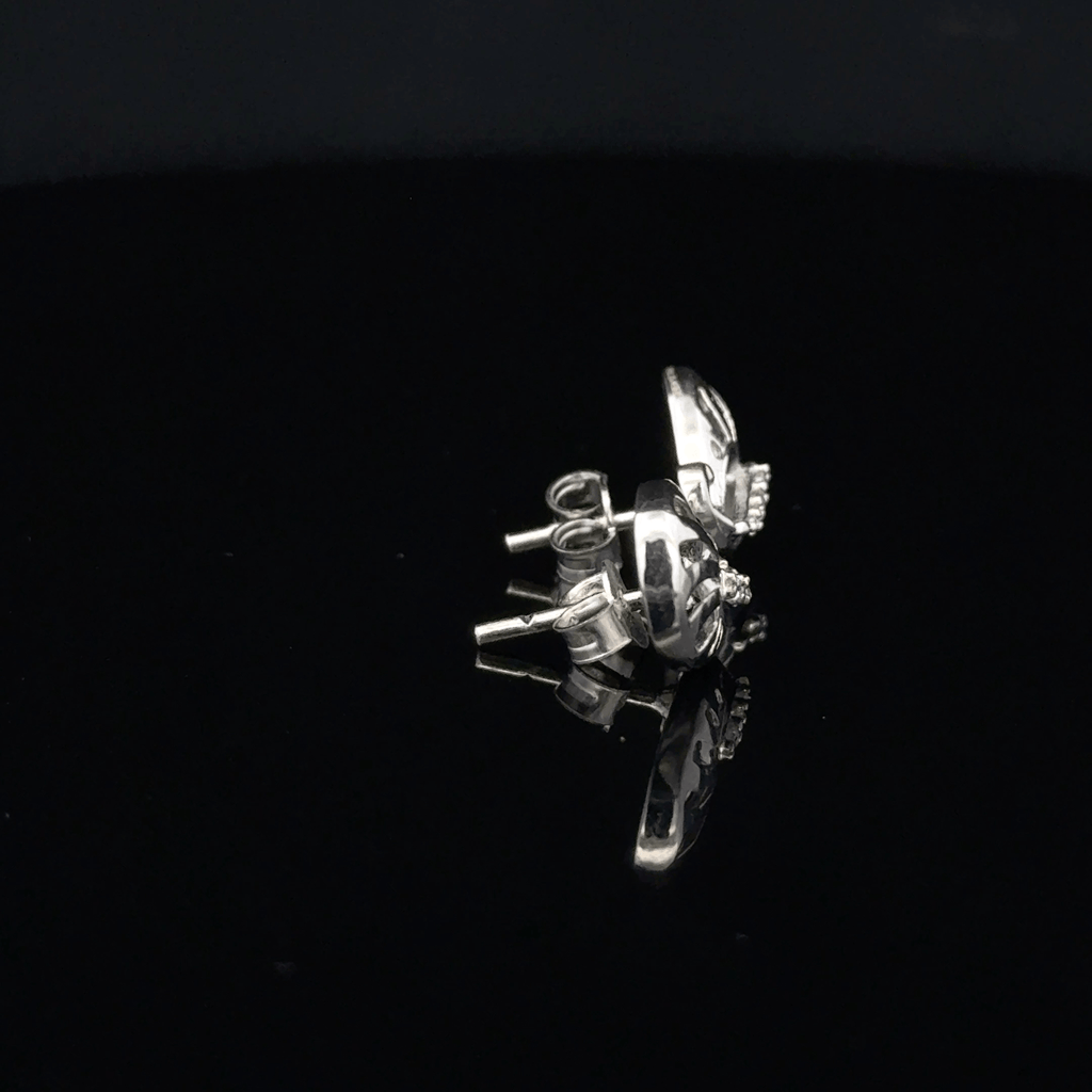 peacock-shaped earrings
