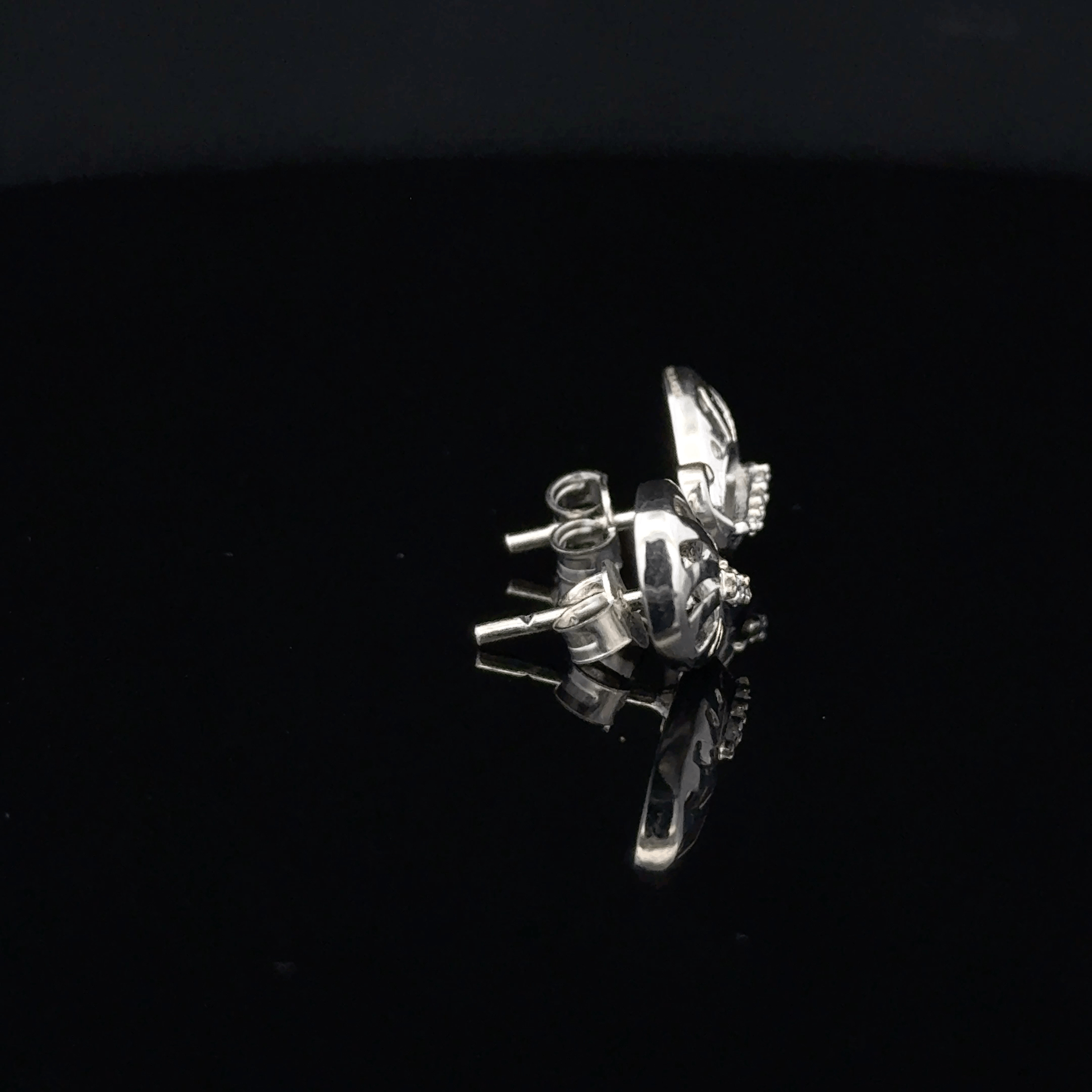 peacock-shaped earrings