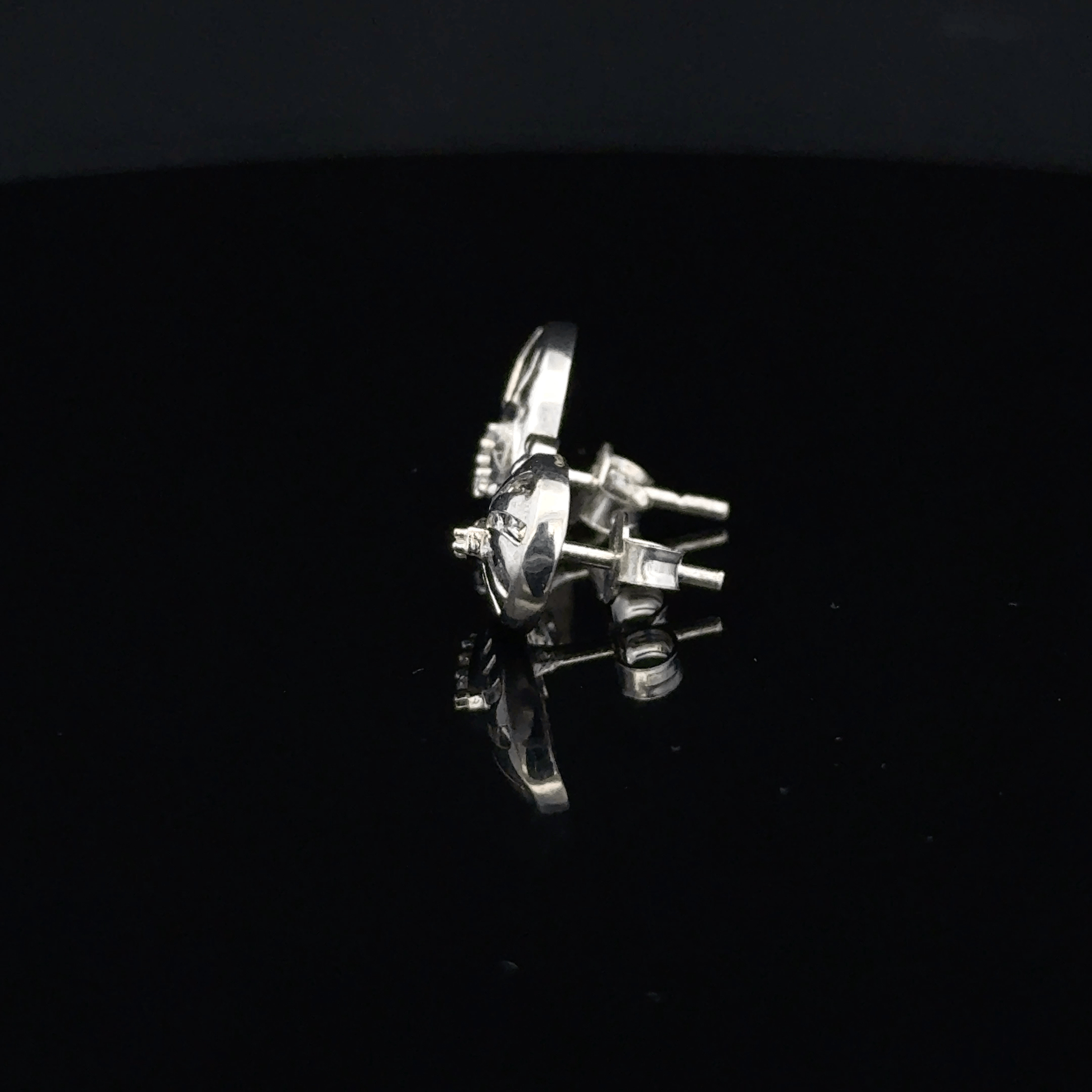 peacock-shaped earrings