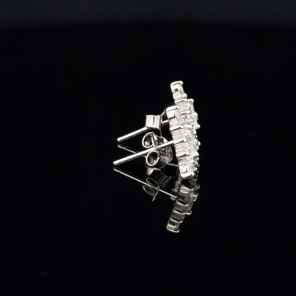 Triangle shape earrings