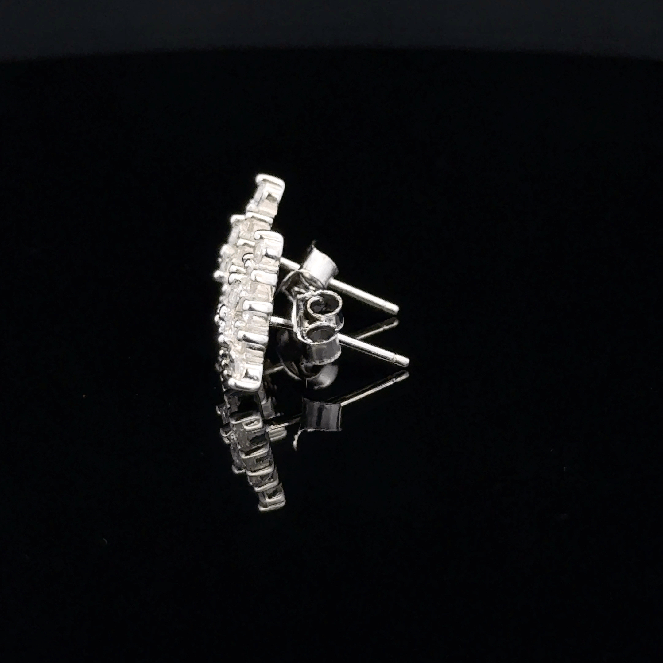 Triangle shape earrings